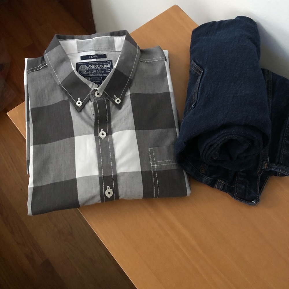 American Rag - Large- Button-Down - image 6